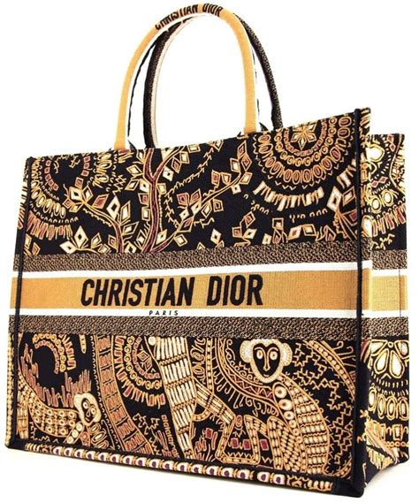 Dior designer tote bag